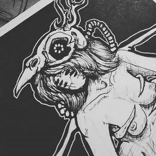 Cadaver de cuervo
