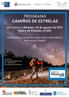 Dos plátanos ás estrelas. Observación astronómica o venres 20 de agosto en Ribadeo