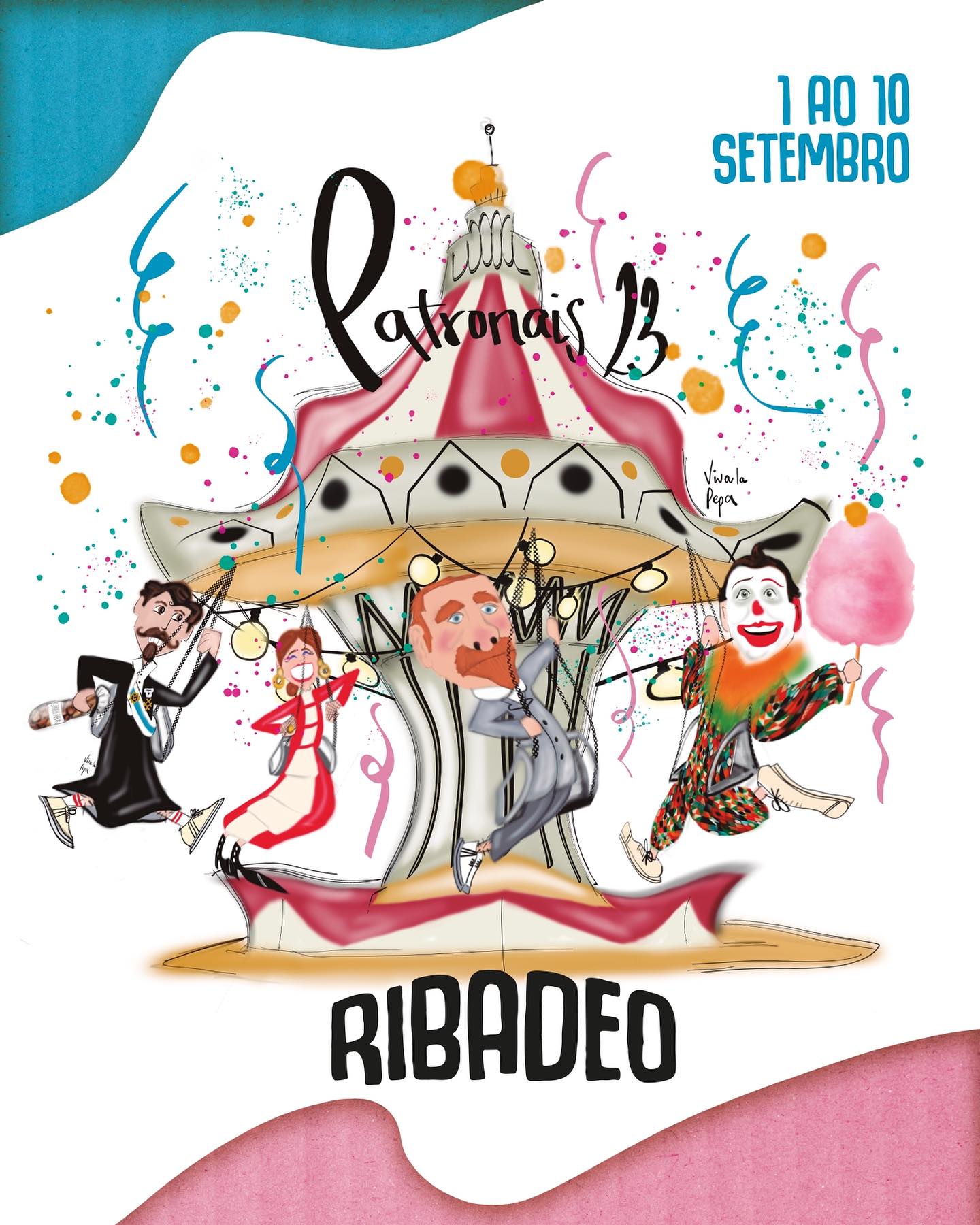 Programa das festas patronais Ribadeo 2023