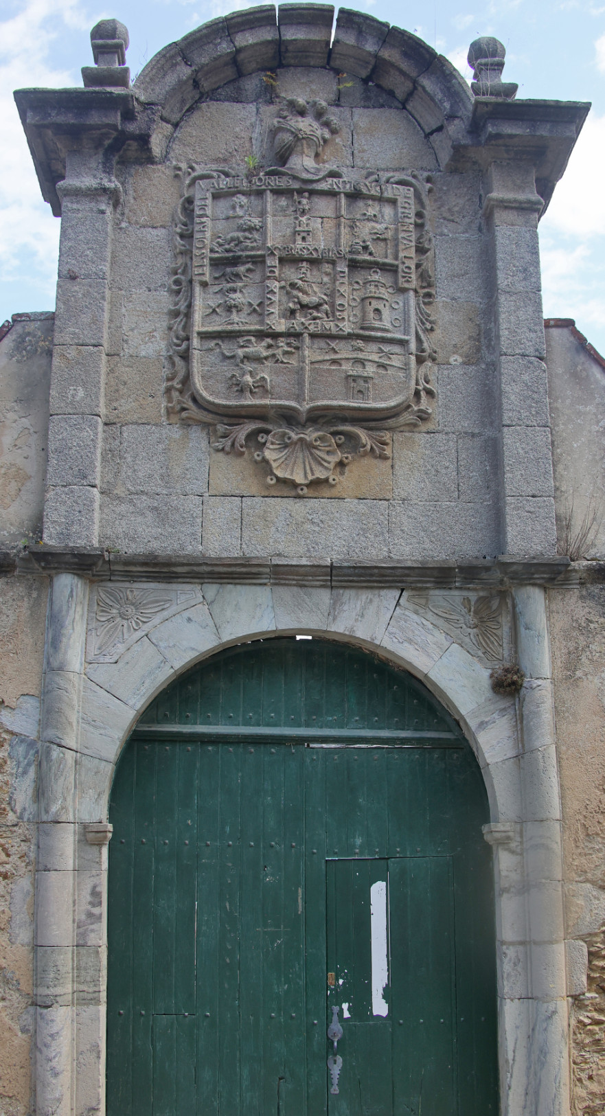 ESCUDO DE ARMAS DO PAZO DE VALLEDOR. Pancho Campos Dorado