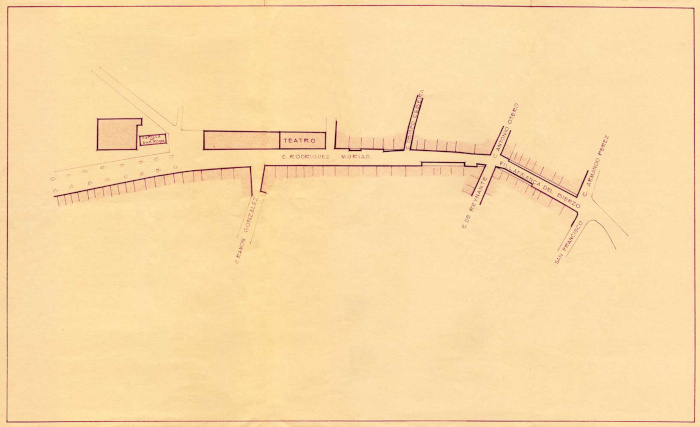 Urbanización travesía Santander – Oviedo – A Coruña. 1962-1964