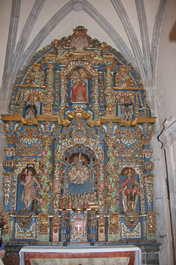 ESCUDOS DE ARMAS DO RETABLO DA MARQUESA (Castropol). Pancho Campos Dorado