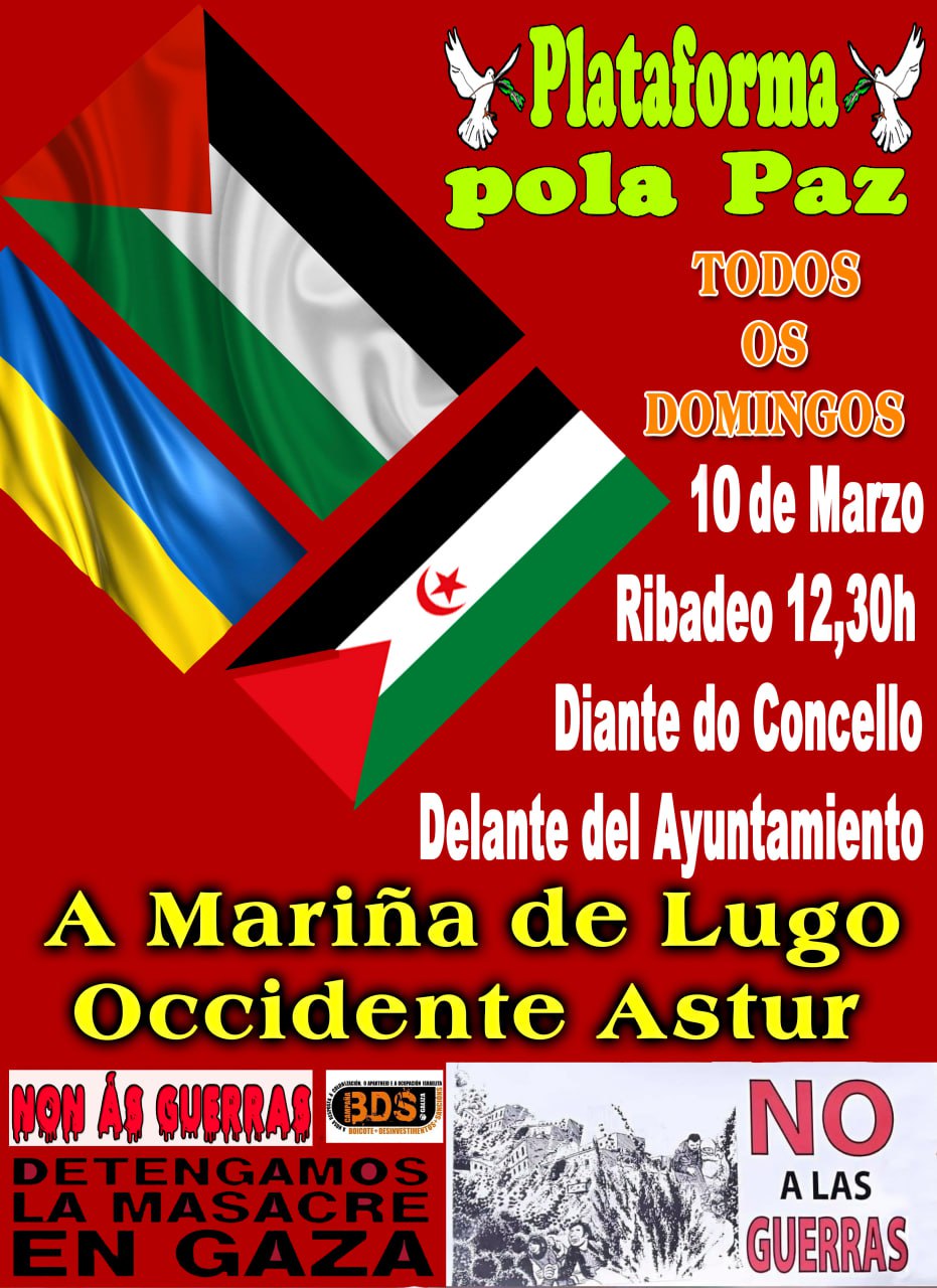 Domingo? Día libre para axudar a construír a paz