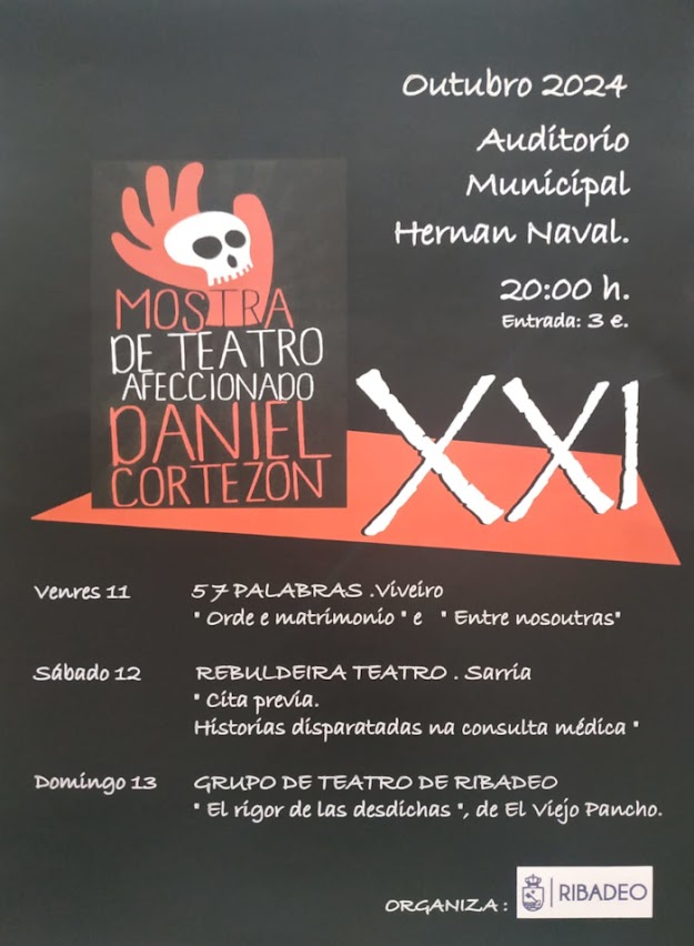 XXI Mostra de teatro Daniel Cortezón