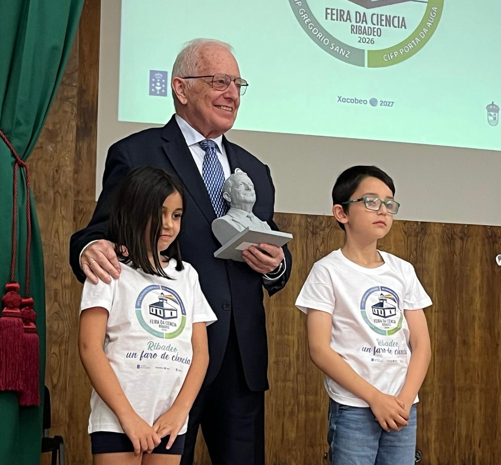 Feira da Ciencia 2026. Nota de prensa homenaxe a Díaz Fierros