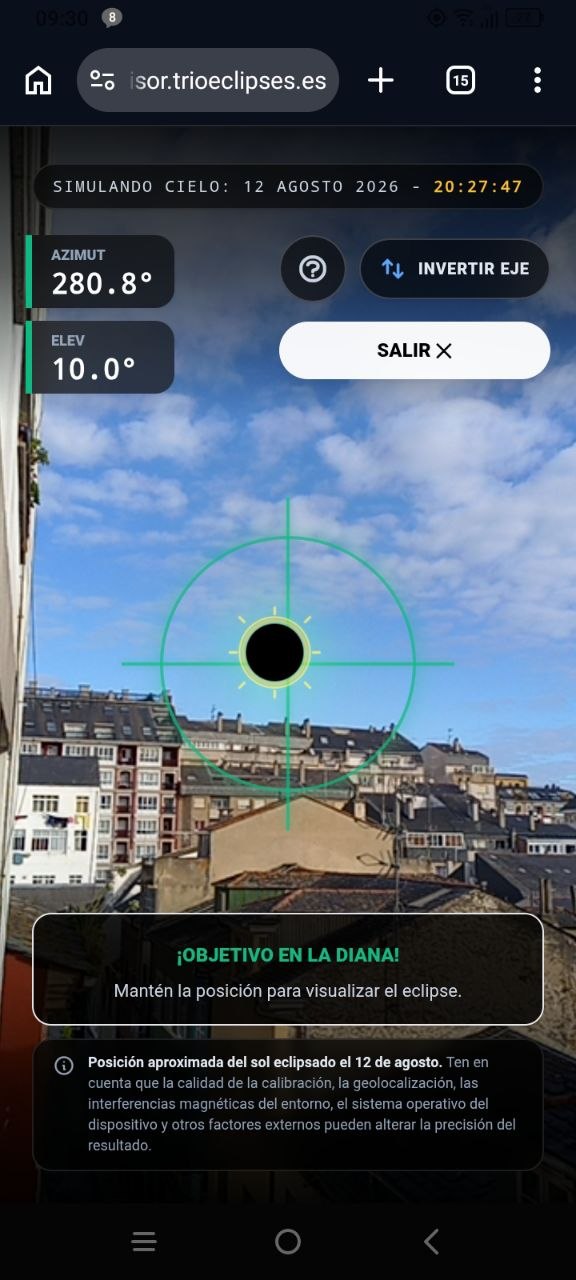 Preparando a eclipse